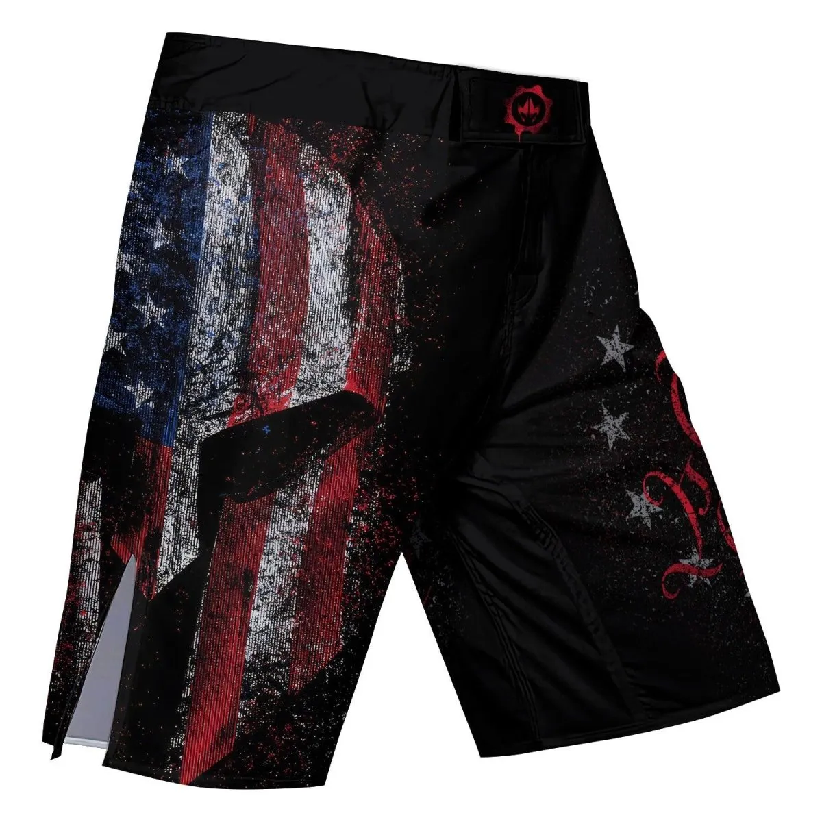 American Jiu Jitsu Grunge Fight Shorts