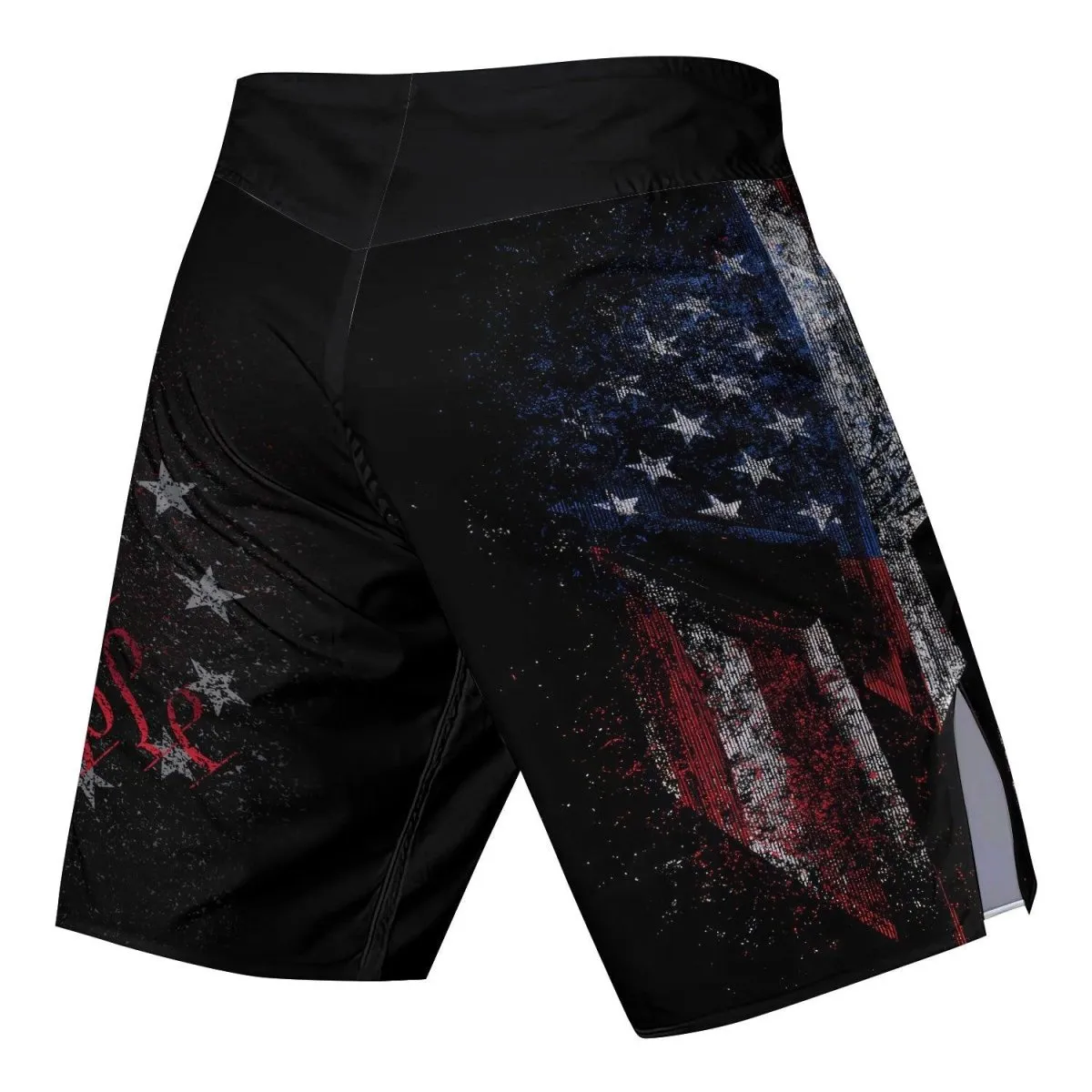American Jiu Jitsu Grunge Fight Shorts