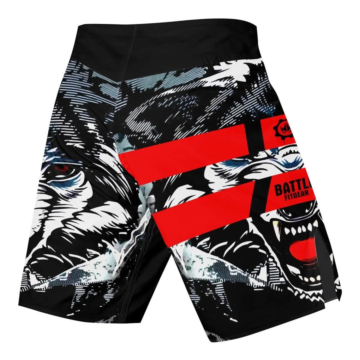 Angry Wolf Fight Shorts