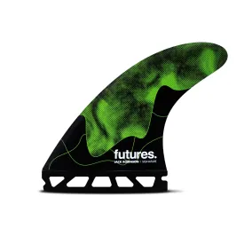 Futures Jack Robinson Honey Comb Tri Surfboard Fins - Medium/Green Futures Jack Robinson Honey Comb Tri Surfboard Fins - Medium/Green