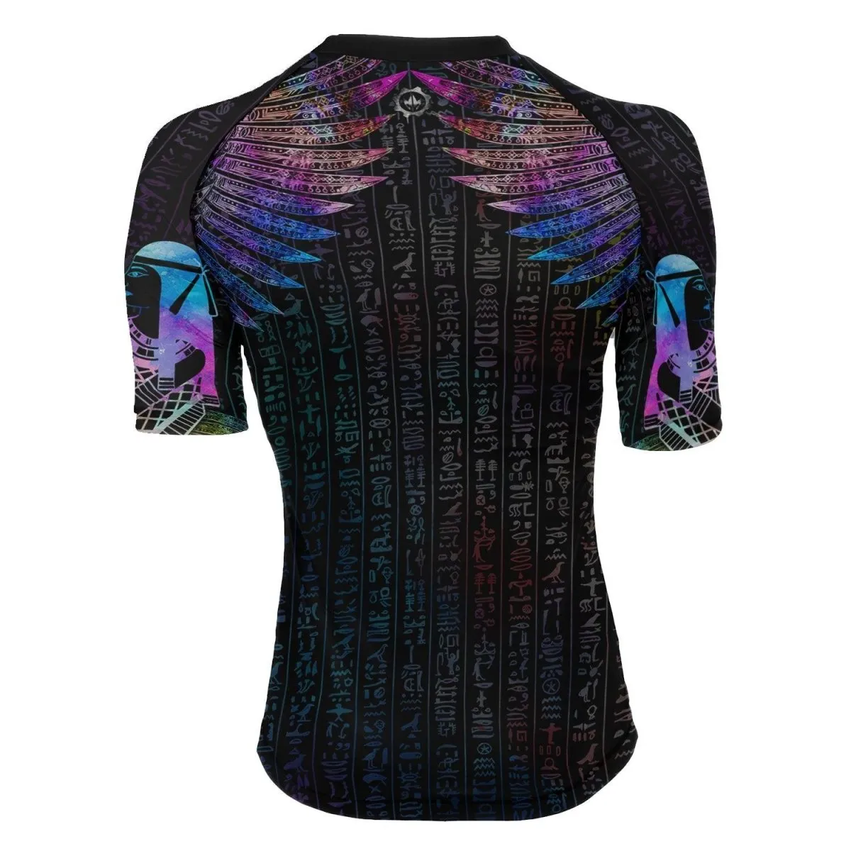 Goddess Of Motherly Love Aset Women's Short Sleeve Rash Guard