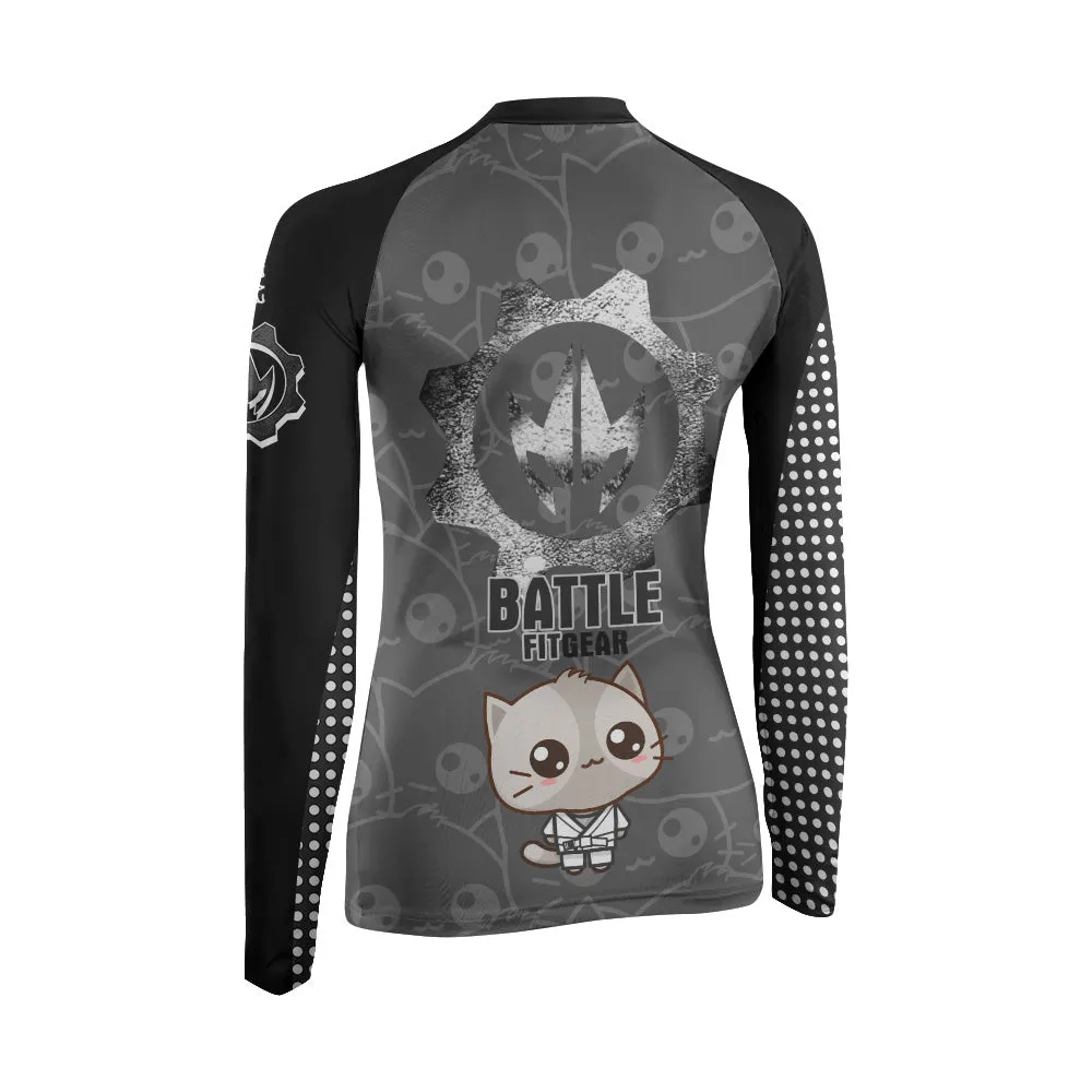 Kimeora Pink Women's Long Sleeve Rash Guard