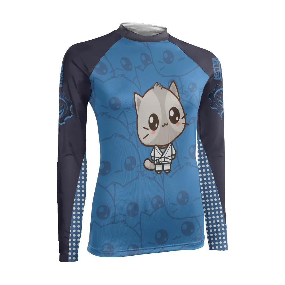 Kimeora Pink Women's Long Sleeve Rash Guard