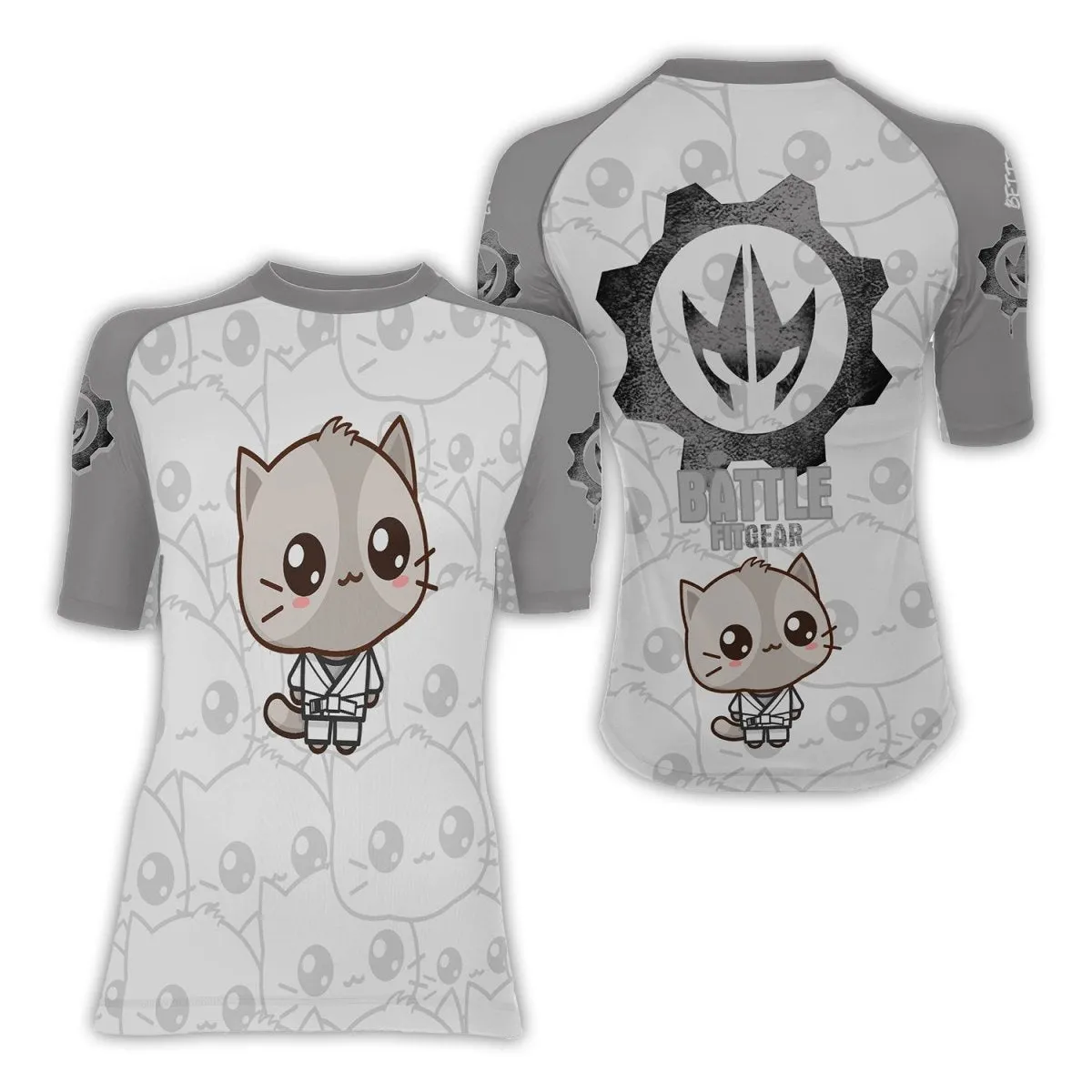 Kimeora Pink Women's Short Sleeve Rash Guard