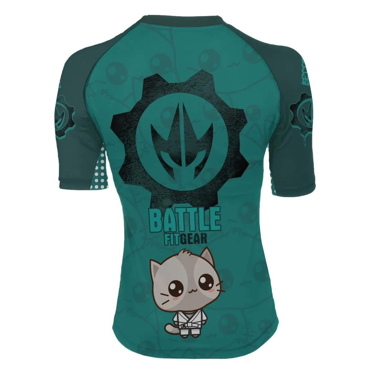 Kimeora Pink Women's Short Sleeve Rash Guard