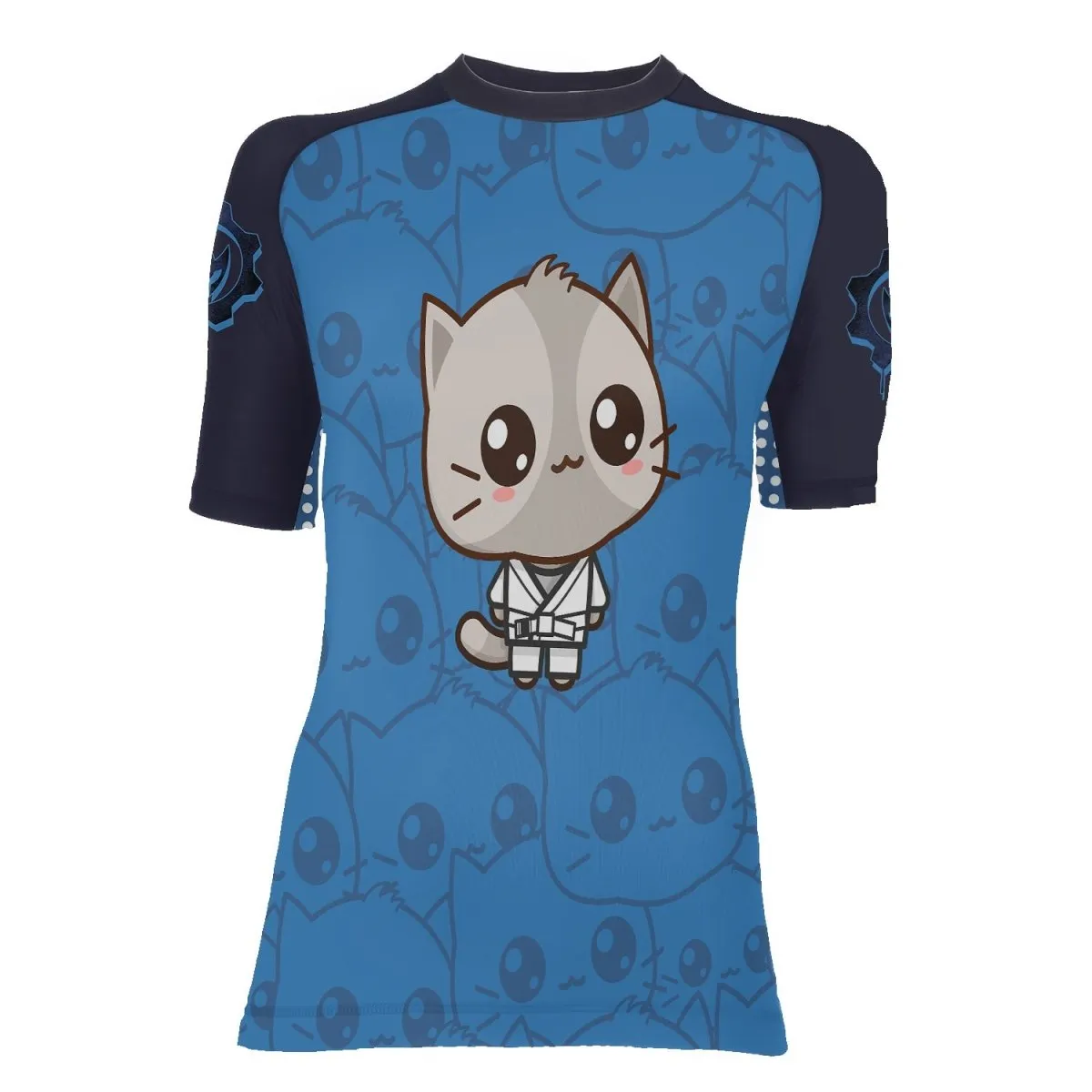 Kimeora Pink Women's Short Sleeve Rash Guard