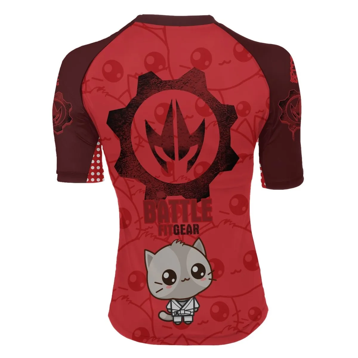 Kimeora Pink Women's Short Sleeve Rash Guard