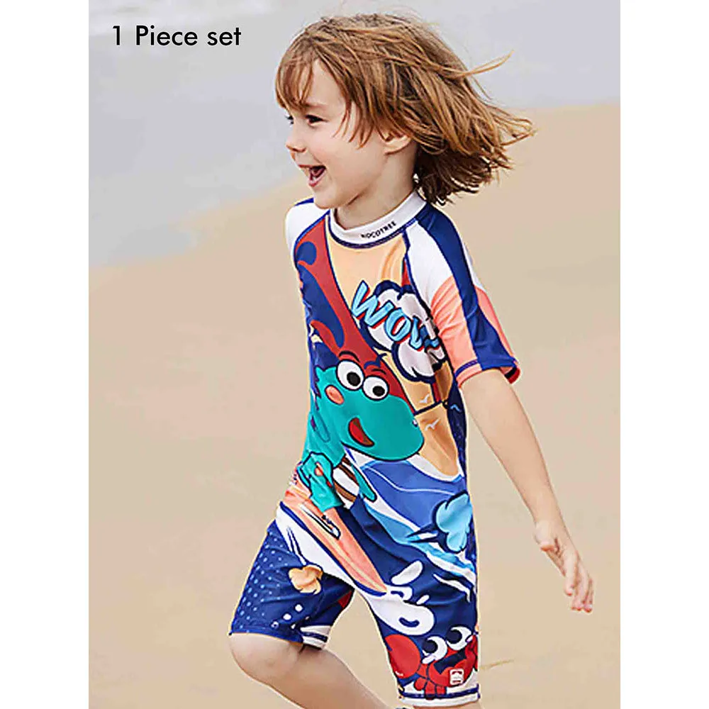 Little Surprise Box The Wow Dino Swimwear for Kids and Toddlers with UPF 50 