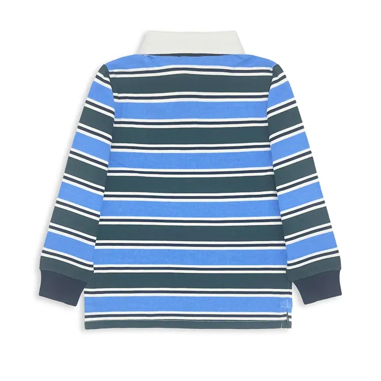 Milky Green Stripe Rugby