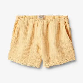 Shorts Lace Eileen - pale apricot