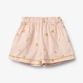 Shorts Lace Silja - powder yellow cherries