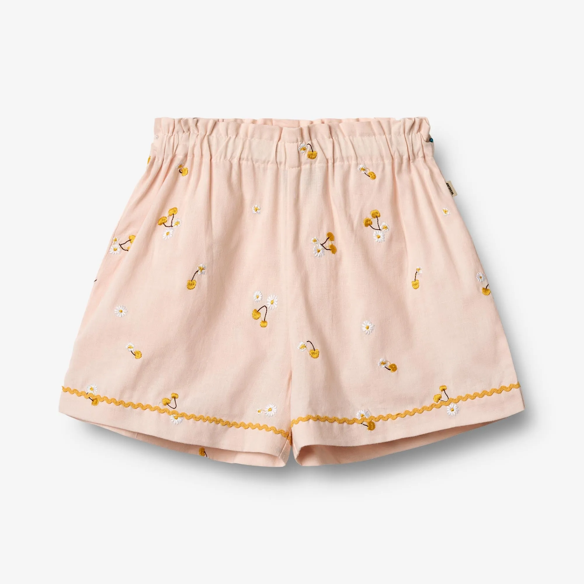 Shorts Lace Silja - powder yellow cherries