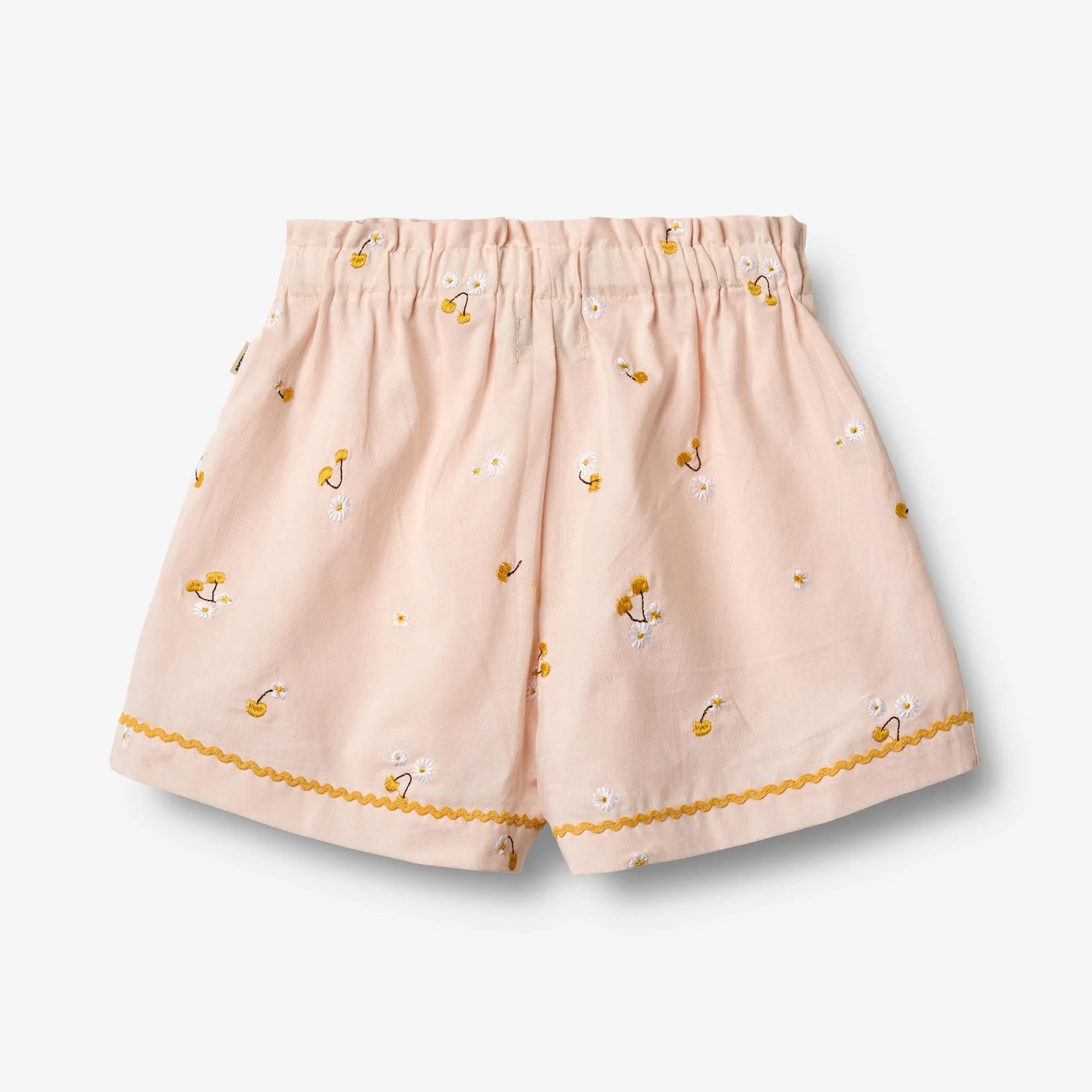 Shorts Lace Silja - powder yellow cherries