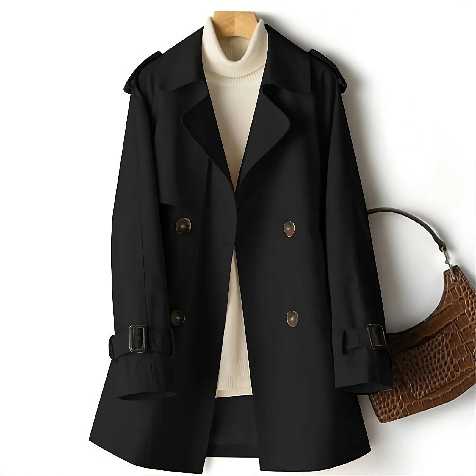Sienna | Modern Long TrenchCoat