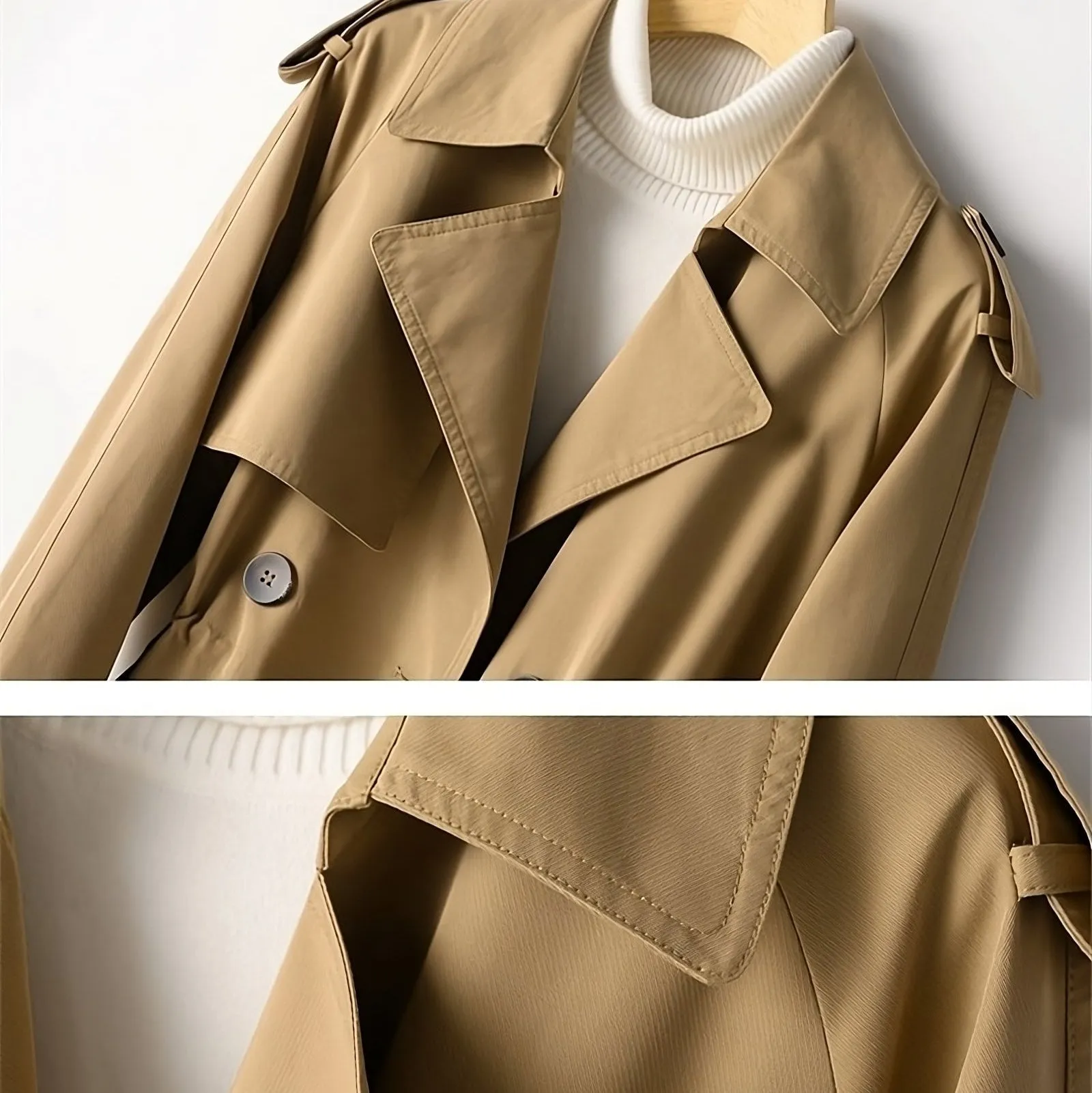 Sienna | Modern Long TrenchCoat