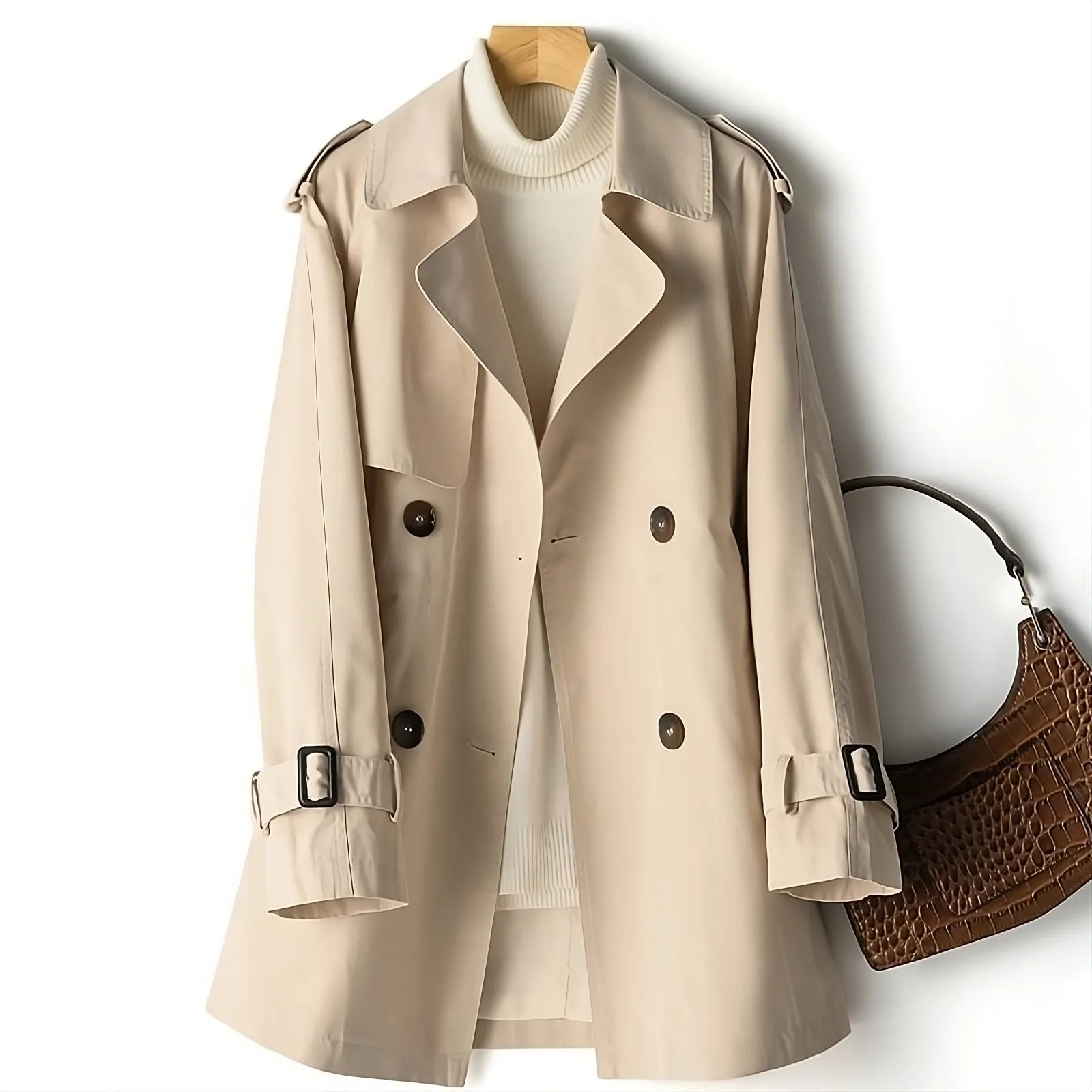 Sienna | Modern Long TrenchCoat