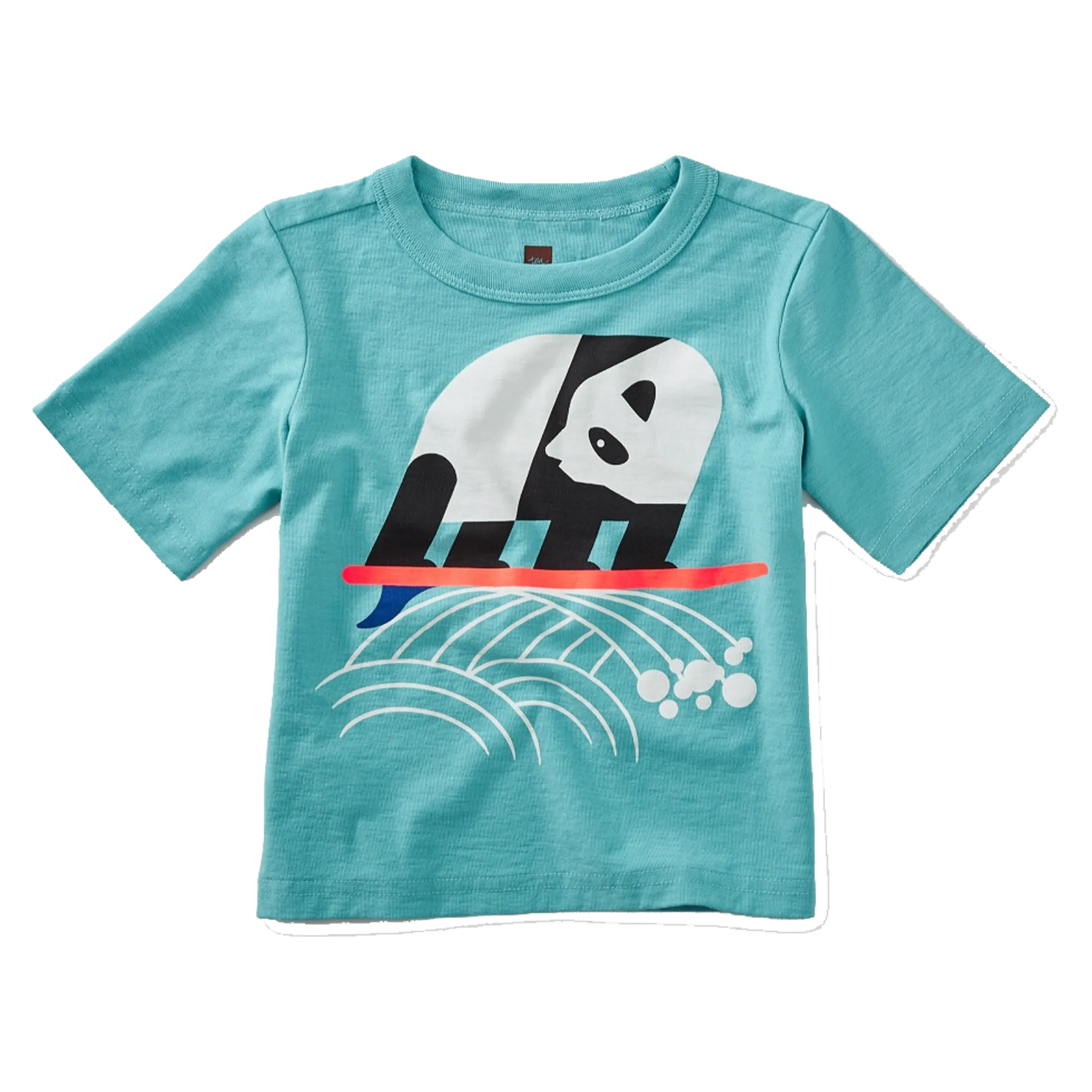 Surfing Panda Graphic Baby Tee