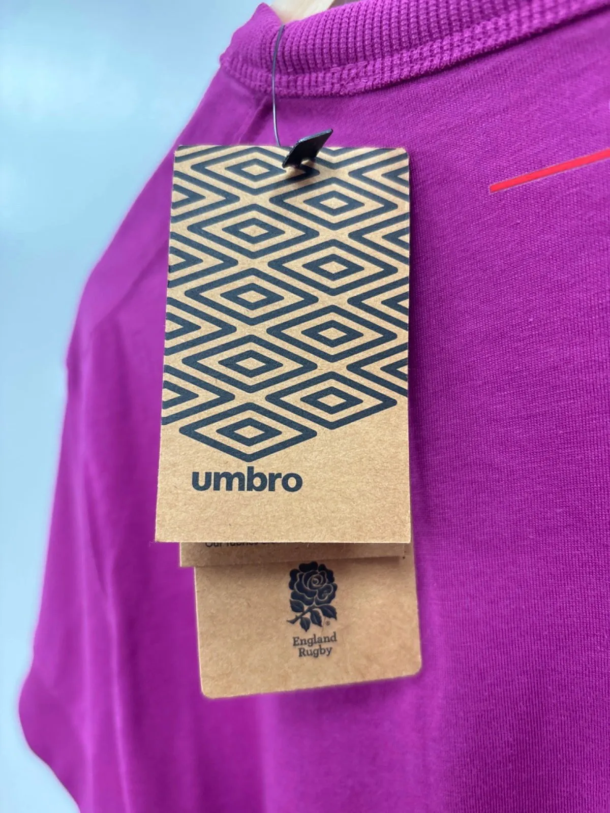 Umbro Wild Aster England CVC Tee (02) YXL