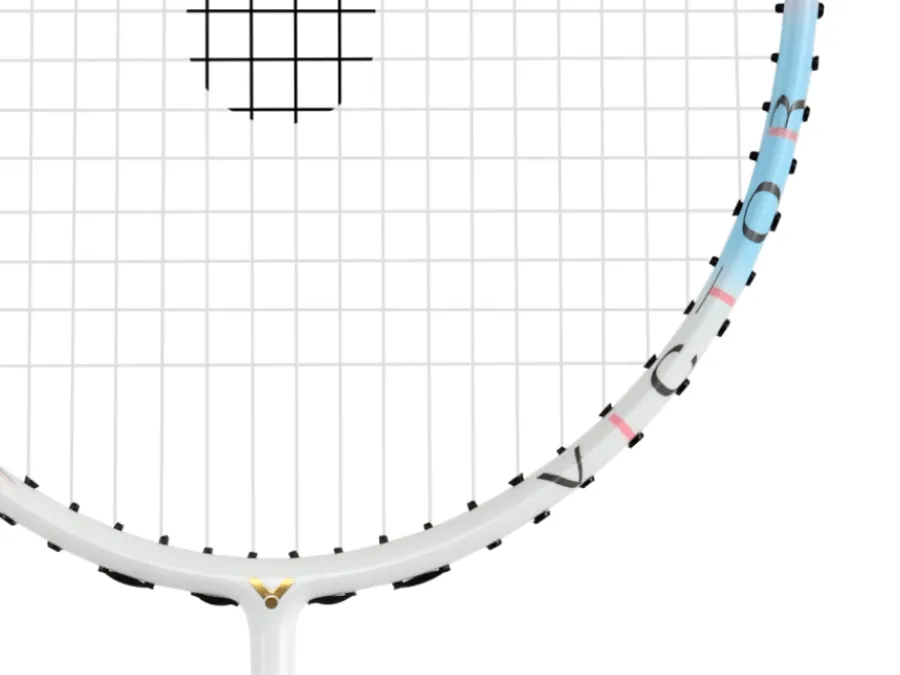 Victor Auraspeed 77F I Unstrung Badminton Racket[Pink]
