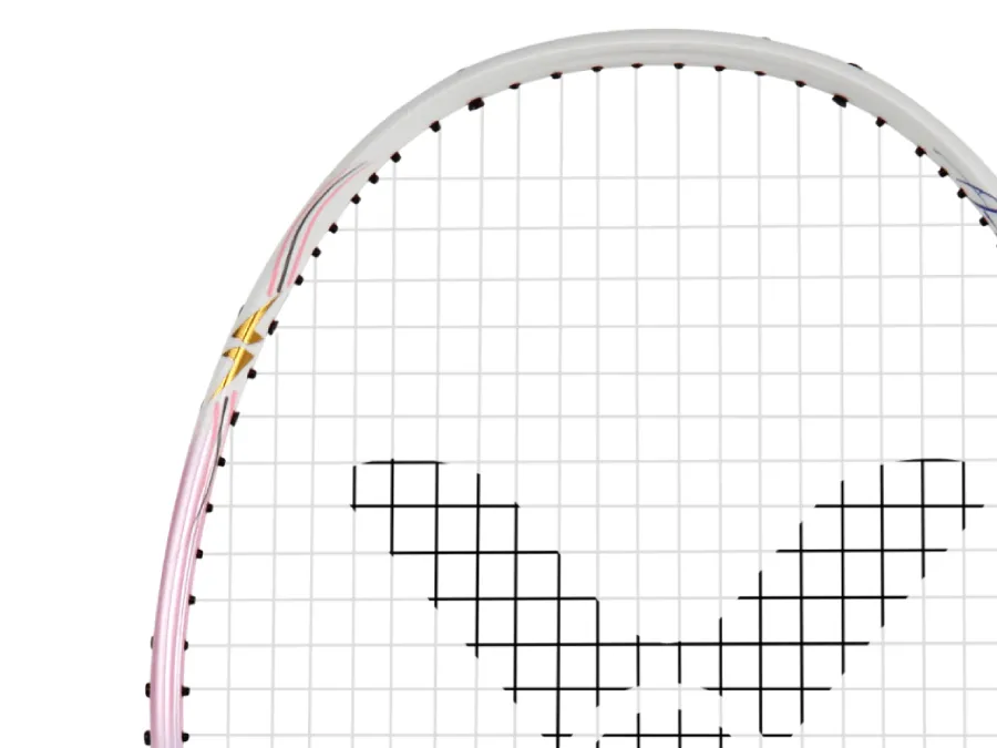 Victor Auraspeed 77F I Unstrung Badminton Racket[Pink]