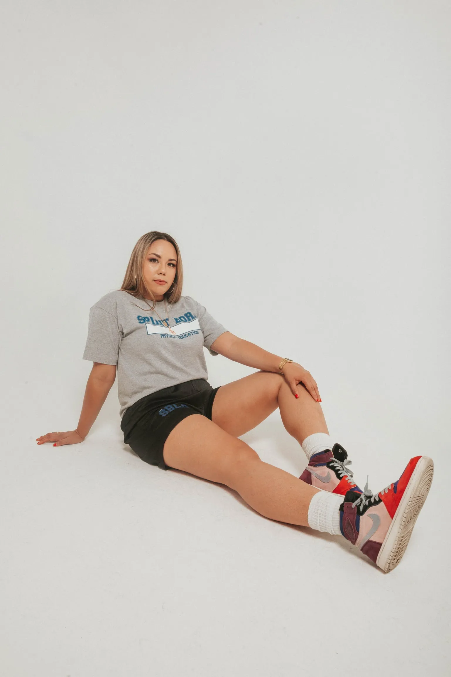 WOMEN'S MESH SHORT (BLUE)